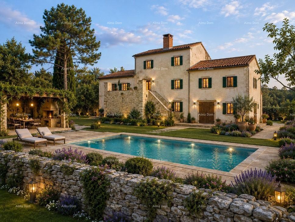 VILLA ISTRA CON PISCINA E 4.000 m² DI TERRENO – OPRTALJ 1