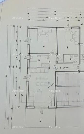 Novigrad – Nuova costruzione, appartamento di 81,22 m² con terrazza di 13 m². 1
