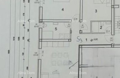 Novigrad – Novogradnja, stan 81,22 m² s teraso od 13 m².
