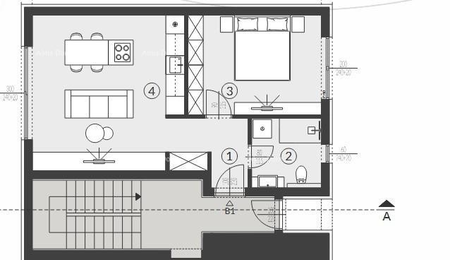 Sale of apartments in modern new construction with a shared pool! 7