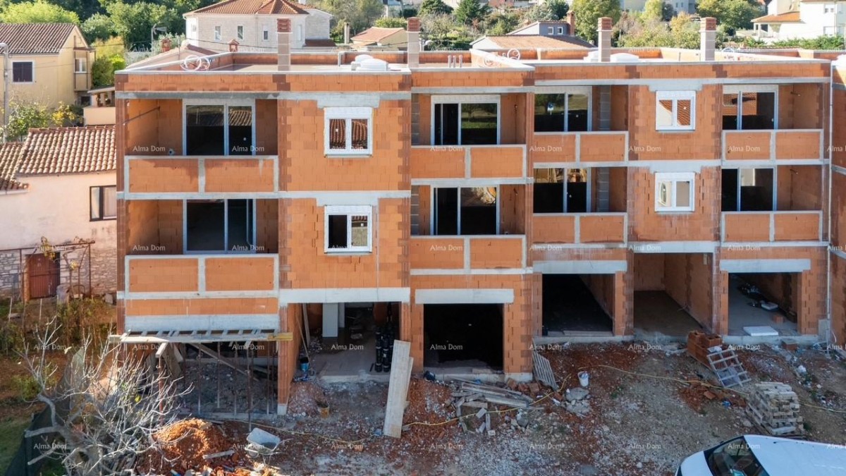 Prodaja - Moderan stan u novom privatnom stambenom kompleksu u Šijani, Pula! D-B 16