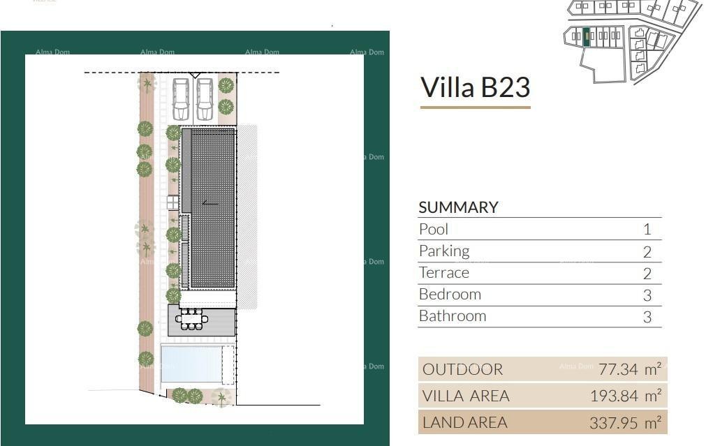Prodaja modernih vila u predivnom stambenom naselju, Umag 12