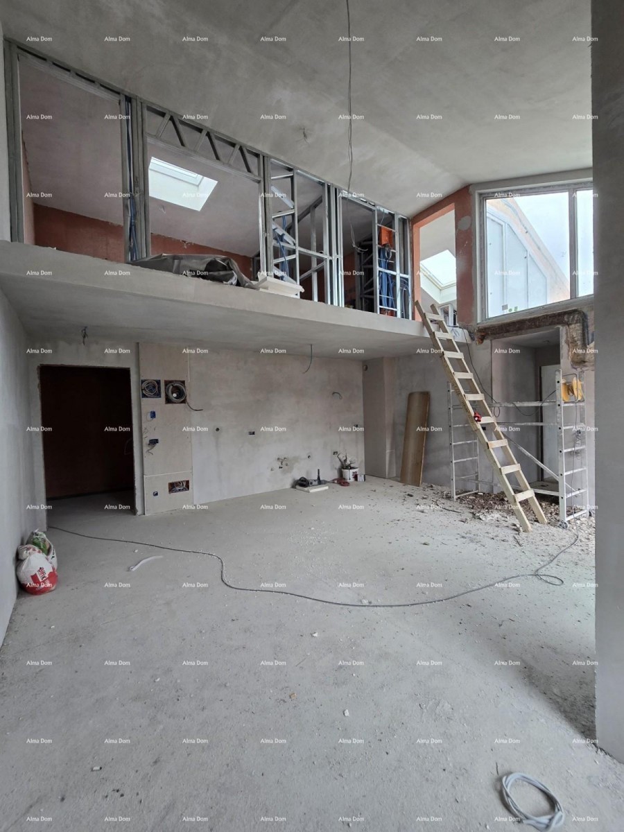 Poreč, residential and commercial building under construction with apartments and underground garages 15