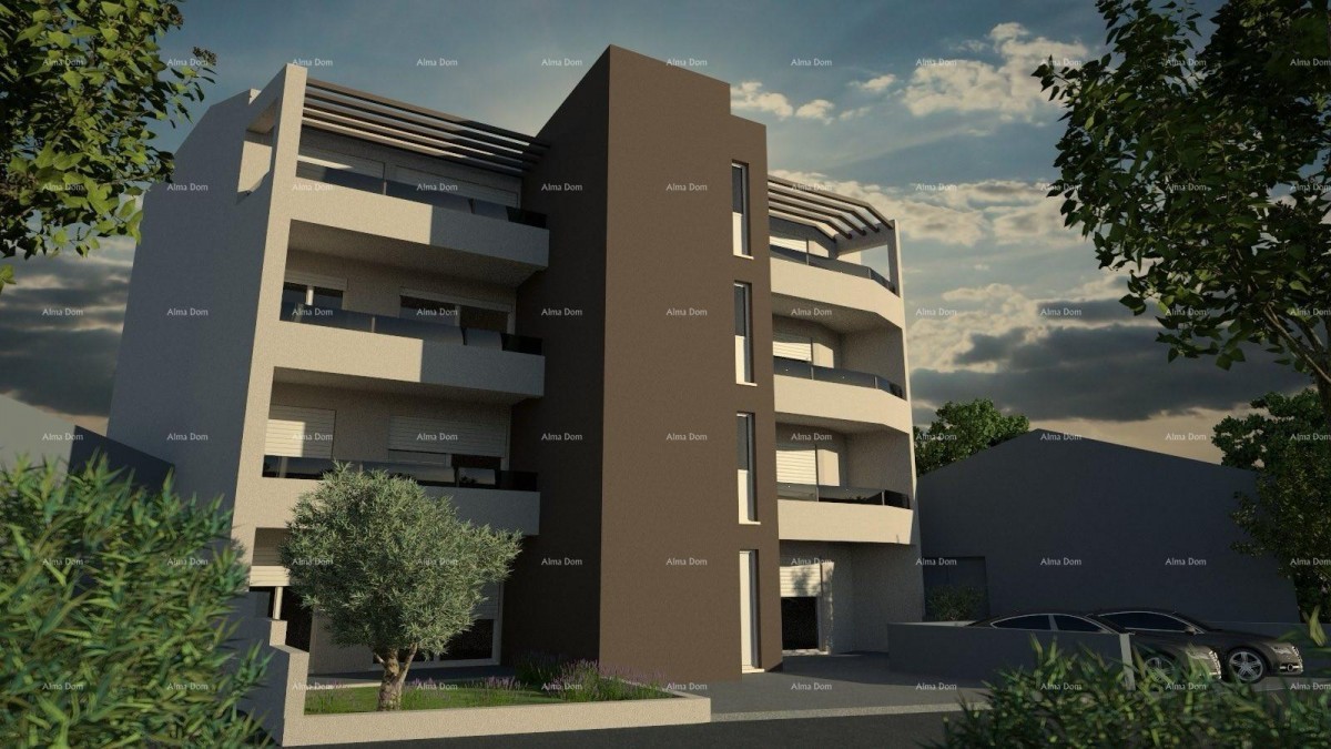 Sale - Apartment with Terrace in a New Residential Project, Ližnjan! S4 2
