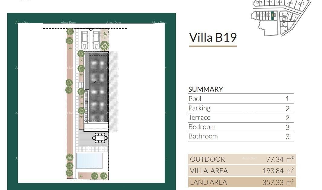 Vendita di ville moderne in una bellissima zona residenziale, Umago 14