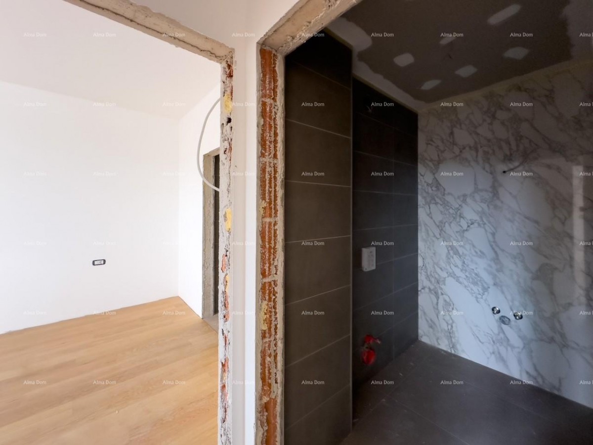 Beautiful apartment in a semi-detached building. LABIN 23