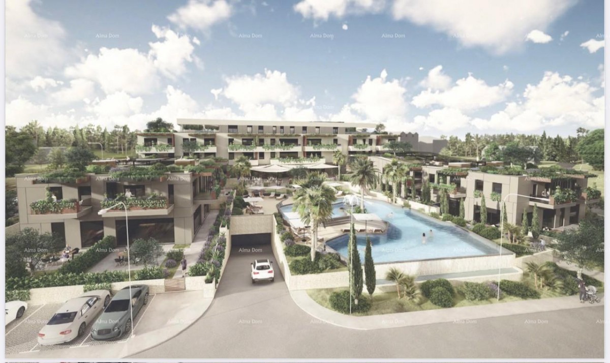 Apartments for sale in a new business and residential project, Poreč, S 101 5