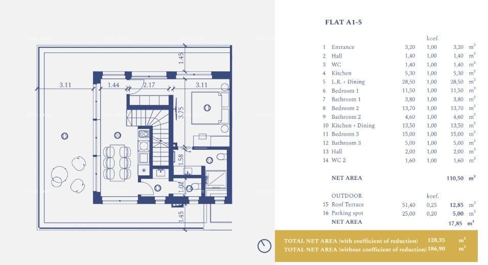 Luksuzni apartma v letovišču blizu morja – Umag! 10