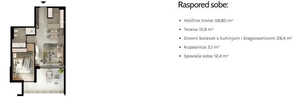 UMAG! Moderan stan u vrhunskom stambenom kompleksu blizu mora, S56 10