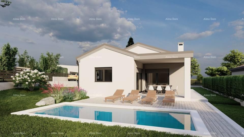 In vendita casa a piano terra con piscina in costruzione 3