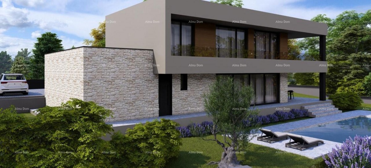 Terreno edificabile con progetto ideativo – Poreč, Žbandaj, 963 m² 4
