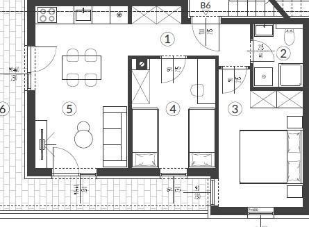 Современная квартира в новом проекте, Пула! B6 7