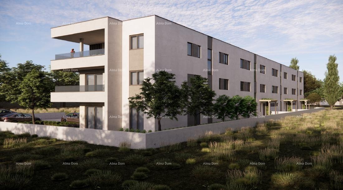 ŠTINJAN – NOVOGRADNJA U BLIZINI MORA I GRADA. Stan D Zgrada B 2