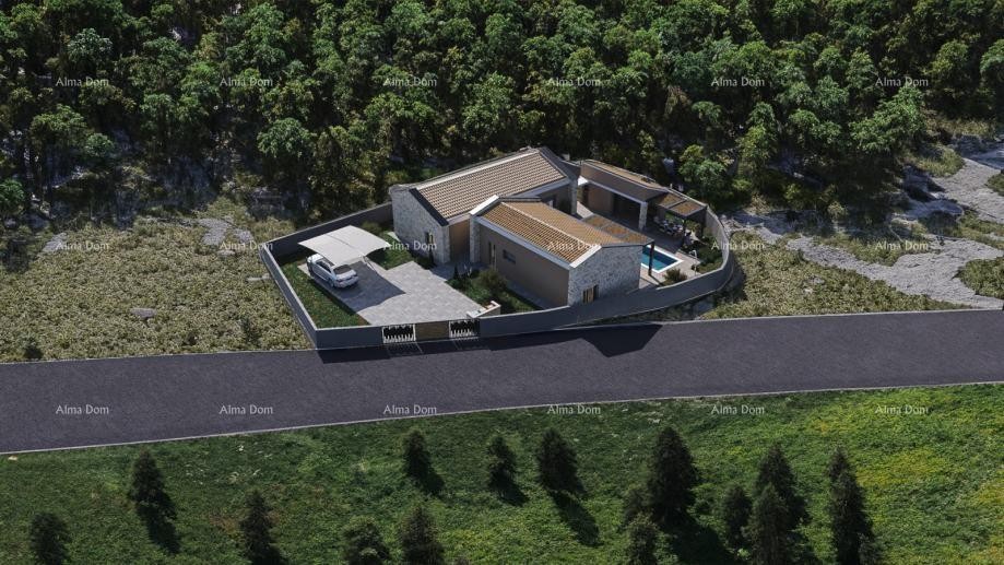 Construction land with permit and project for a villa with a pool – 760 m² 6