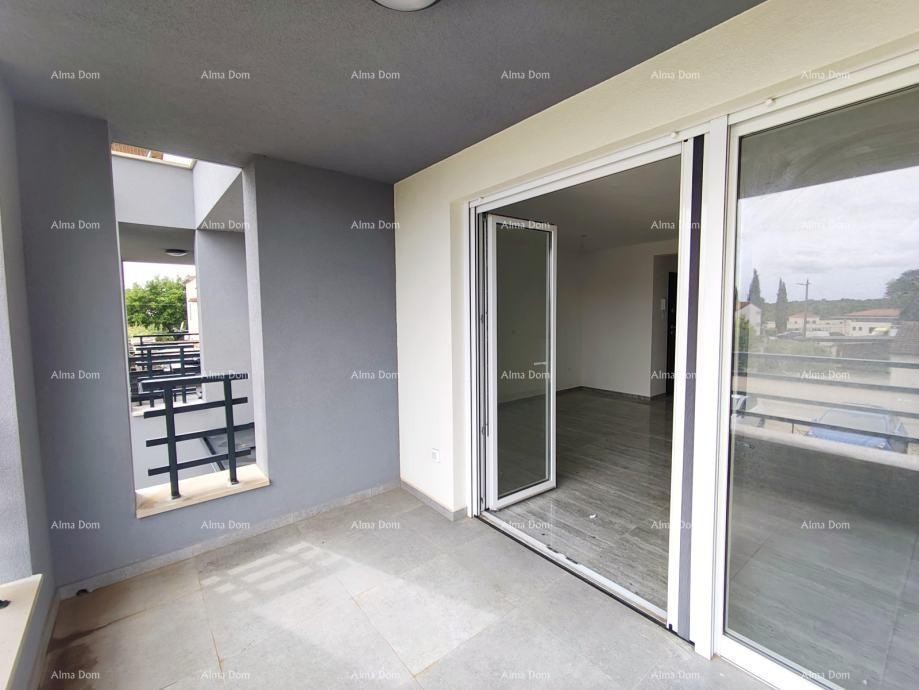Apartment with two terraces in a new building, Žbandaj 6