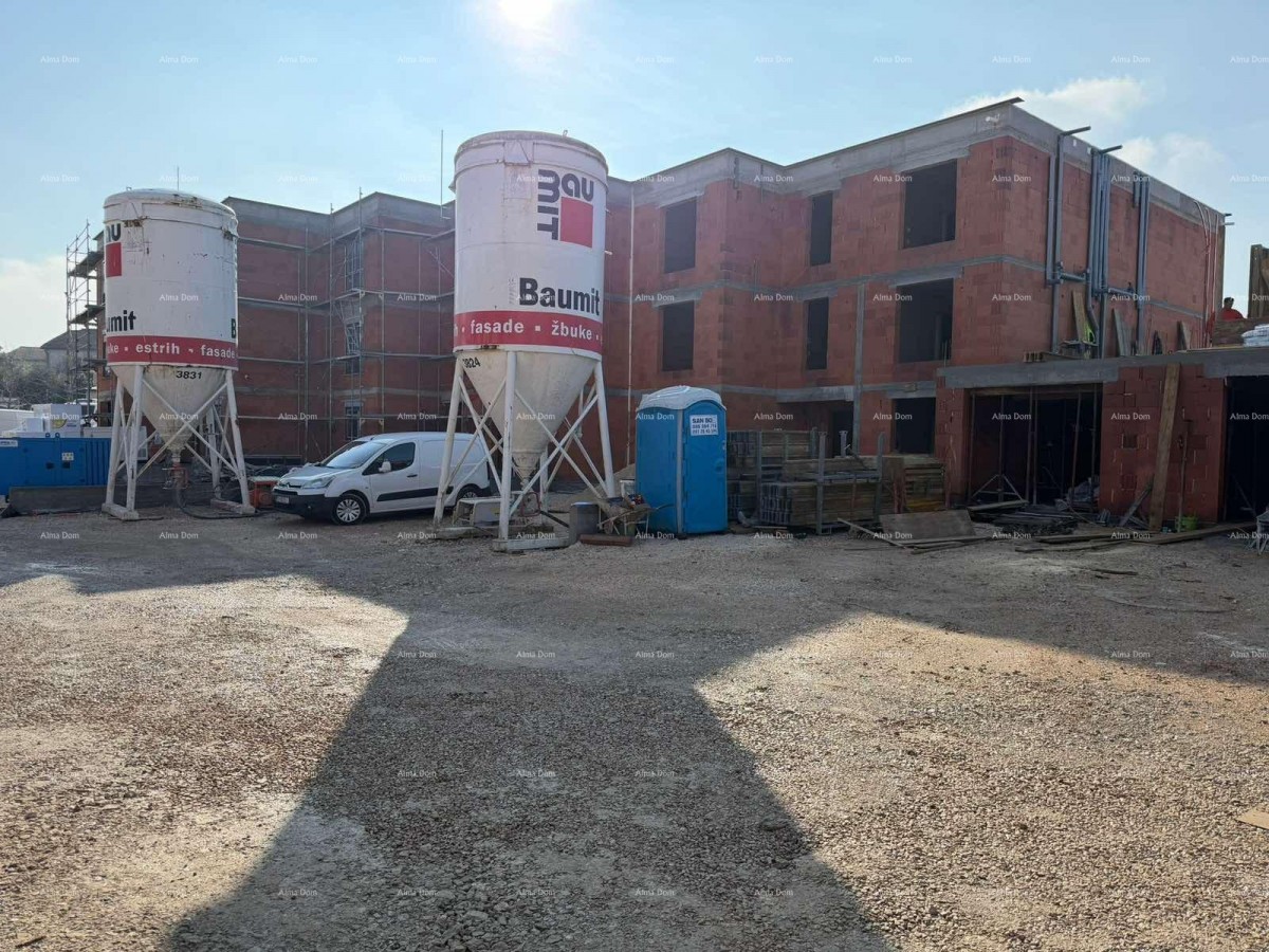 Пентхаус, квартира 132м2, гараж + ПМ, в новом жилом комплексе, Вальдебек, Пула! 9