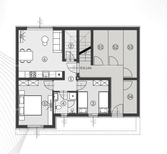Prodaja stanov v novem stanovanjskem kompleksu, Štinjan! 14A 11