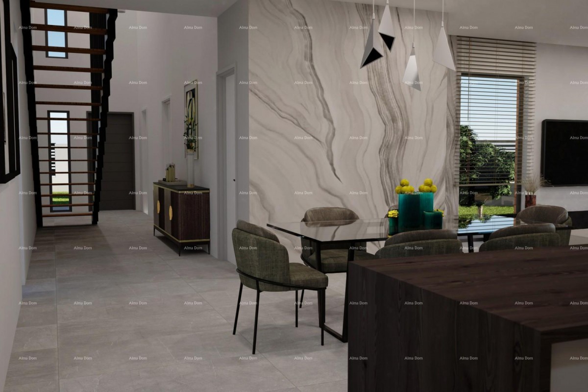 Современная вилла с бассейном в Водняне 4