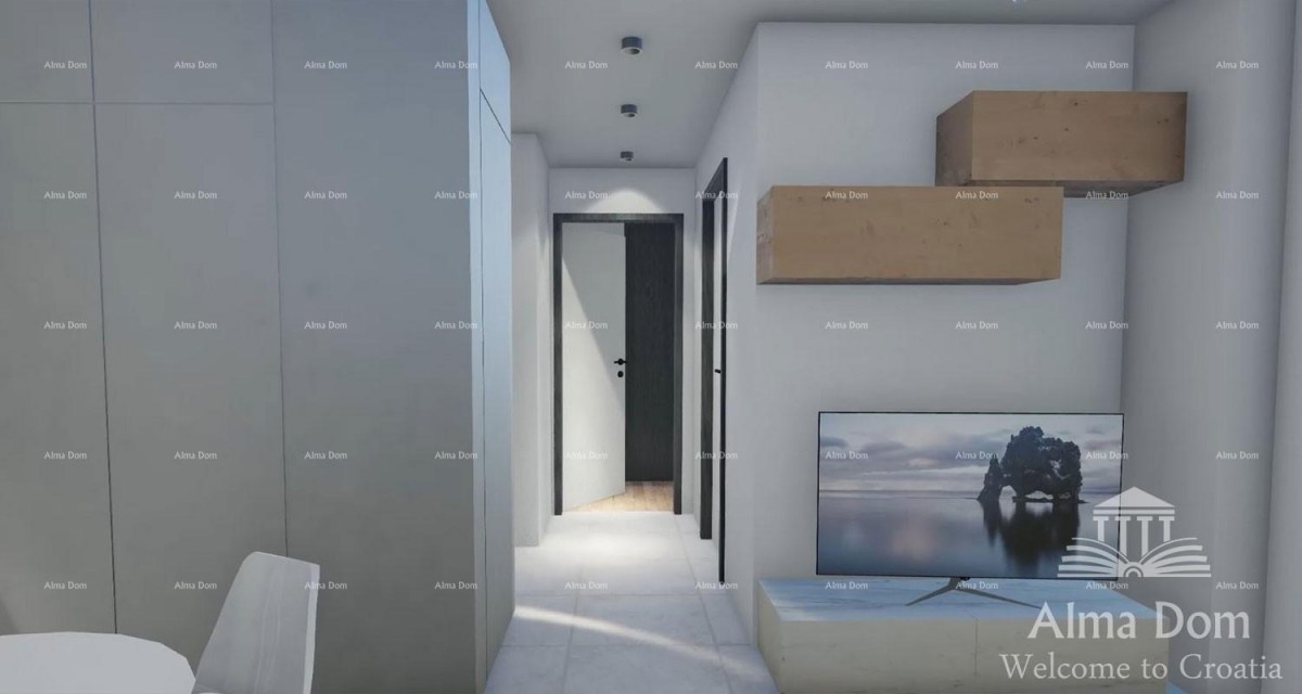 Pula, Multi-family modern building with an elevator, in close proximity to the shopping center - City Mall. 3