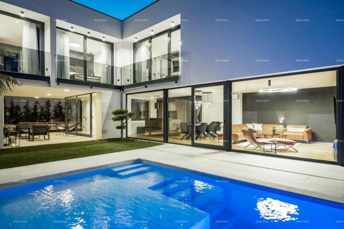 Medulin! Moderna vila. 1