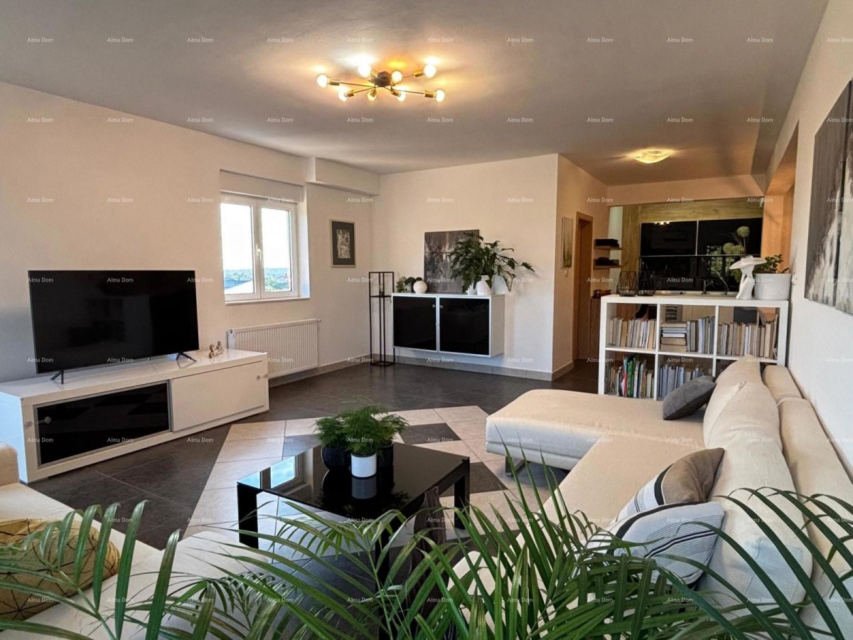 Moderan in prostoren stan s pogledom na morje – Ližnjan, 87,48 m² 2