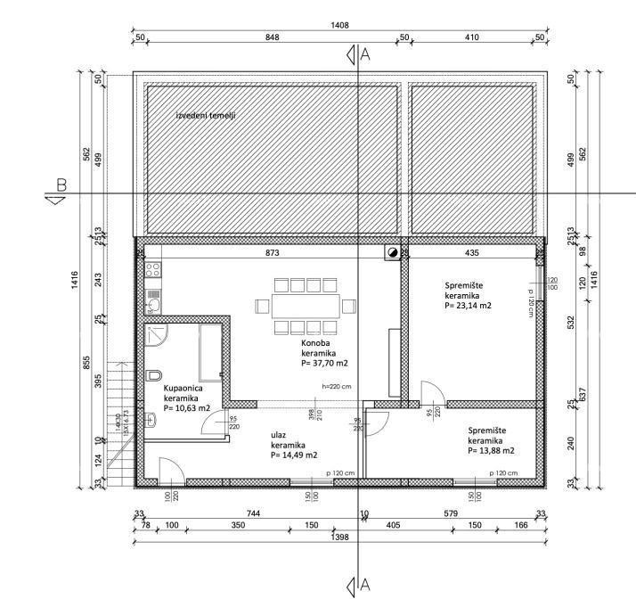 Прекрасный участок земли продается, окруженный лесами и виноградниками, с видом на Грачишће и Учку! 16