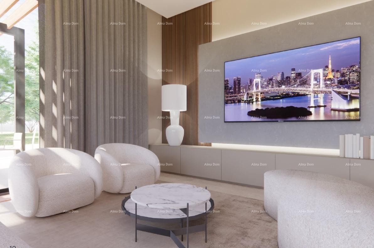 Роскошные виллы на продажу, современный дизайн с бассейнами, окрестности Водняна! В-А 8