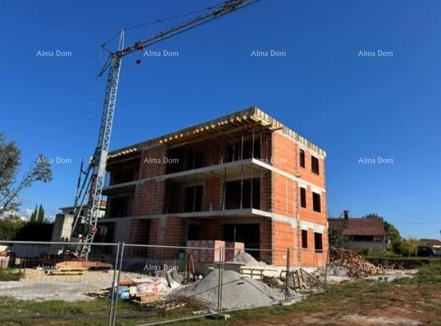 Vendita di appartamenti in un nuovo progetto residenziale in costruzione, vista mare, Žbandaj, Poreč! 1