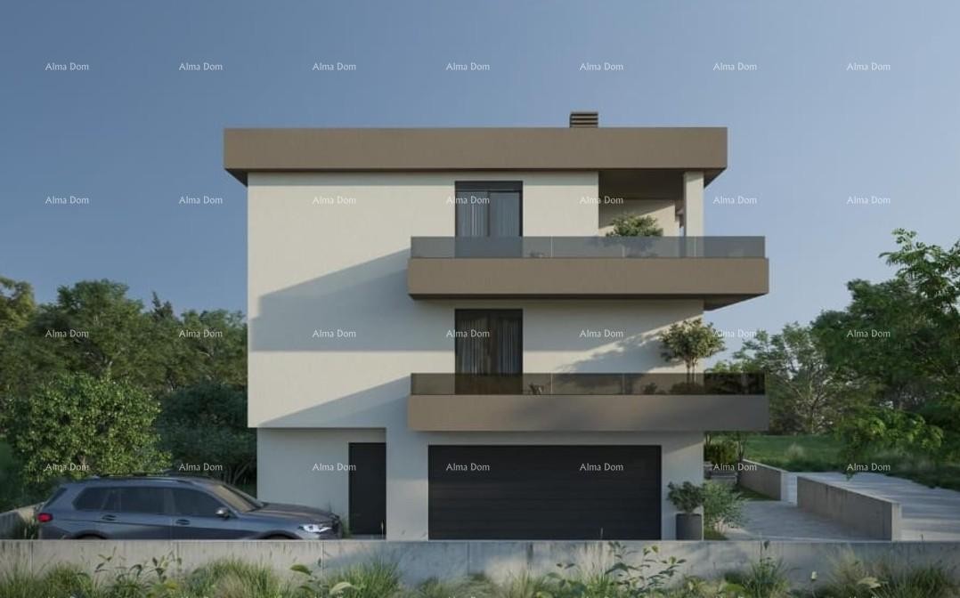 Просторная квартира площадью 110 м² в Пуле, рядом с морем и с гаражом! 3