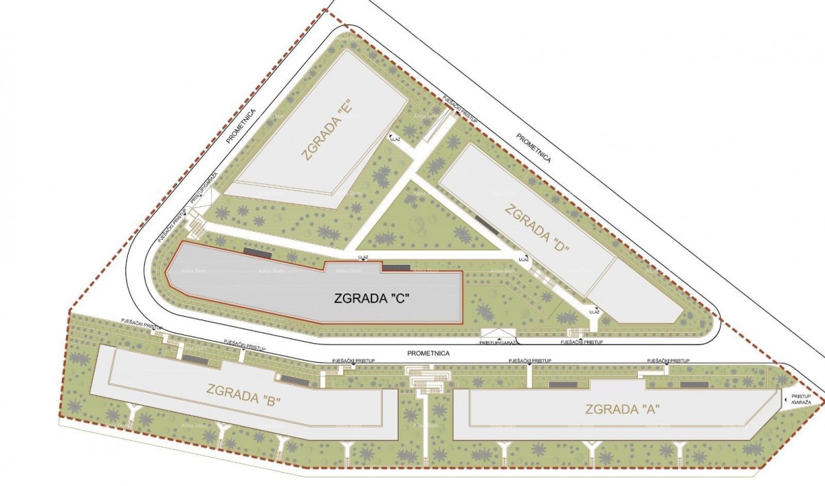 Sale of modern apartments in an exclusive building with a view of the marina, Pula! 4