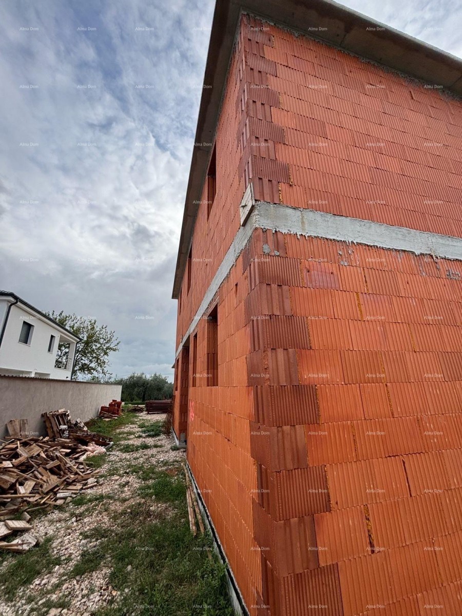 Sale of a house under construction with a beautiful panoramic view, near Umag! 5