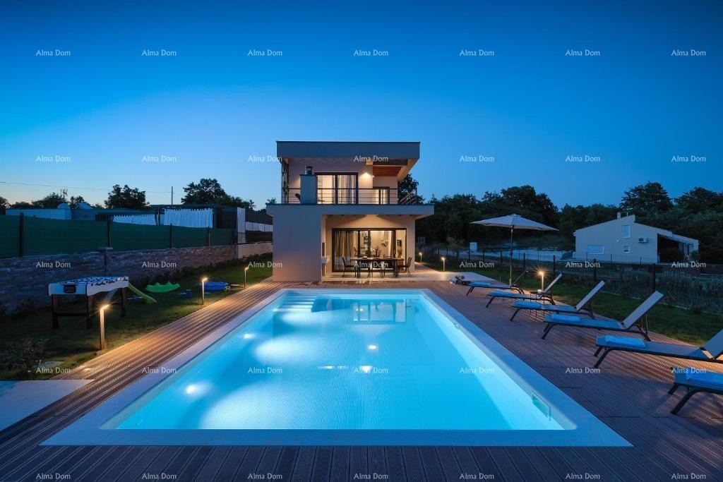 Novozgrajena luksuzna vila z ogrevanim bazenom! Okolica Svetvinčenta 3