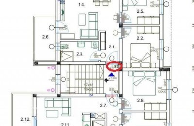 Prodaja - stan na 1. nadstropju v novogradnji - stavba s samo 4 stanovi, Pula! S2