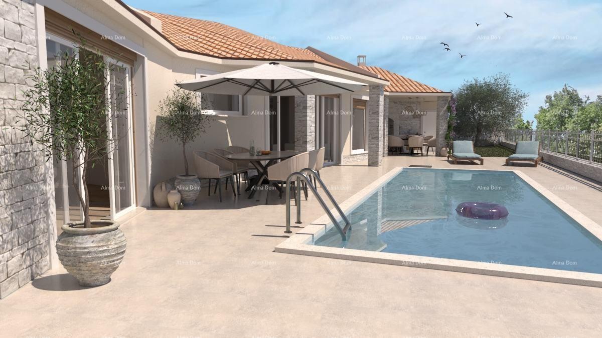 Istria – Construction of a Luxury Villa with Pool Has Begun, Building Permit and Paid Connections 6