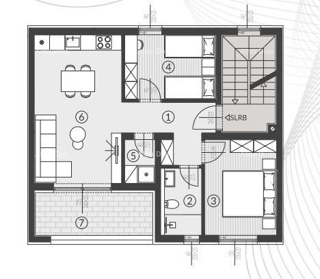 Prodaja stanova s parkirnim mjestom u novom stambenom kompleksu, Štinjan! SLRB 9