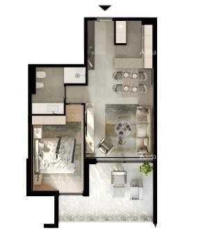 УМАГ! Современная квартира в высококлассном жилом комплексе рядом с морем 6