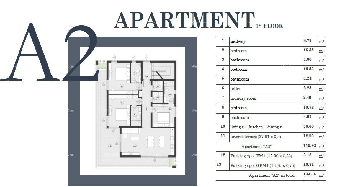Квартира Medulin 21