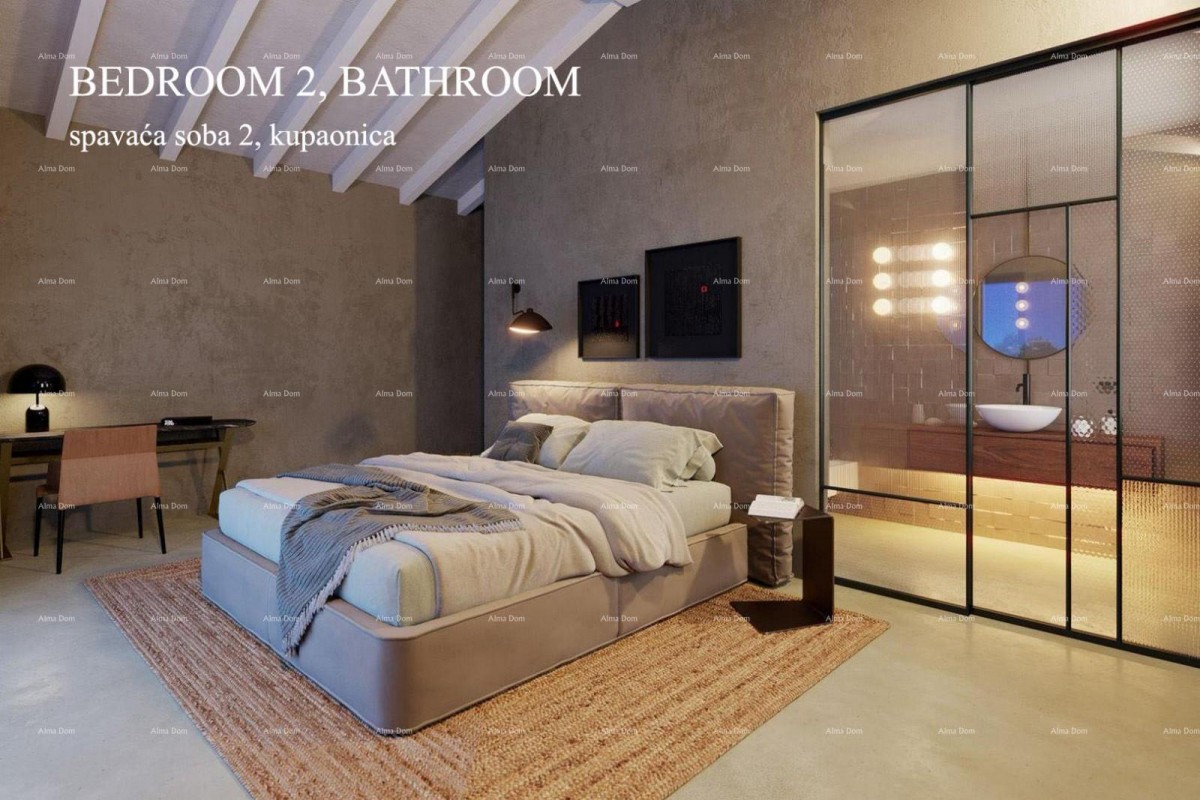 Na prodaju kuća u gradnji s bazenom – Bale, okolica 19