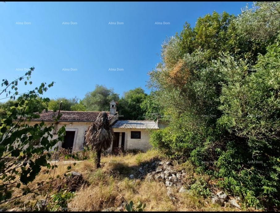 Building plot with a ruined house for sale in Labin, with sea view and project included. 16