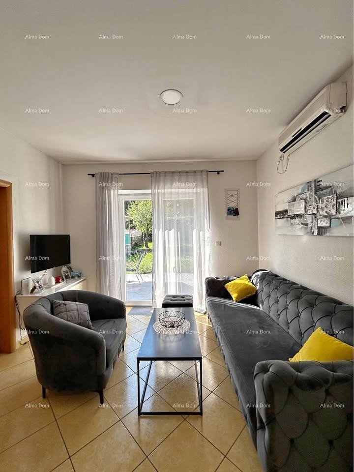 Apartment with Garden and Terrace – Raša, Ground Floor, 48 m² 2