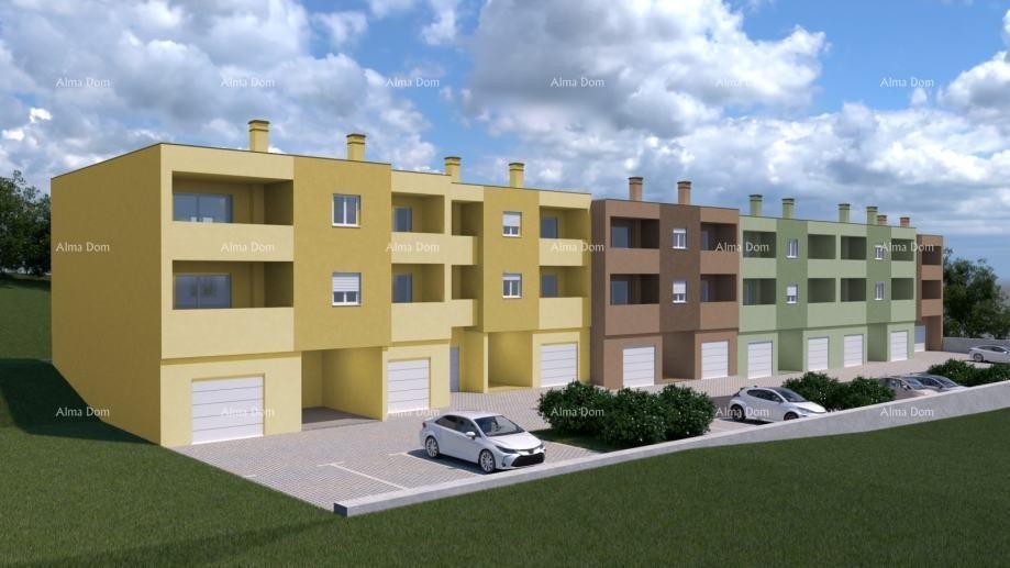 Продажа - Современная квартира в новом частном жилом комплексе в Шияне, Пула! E-C 1