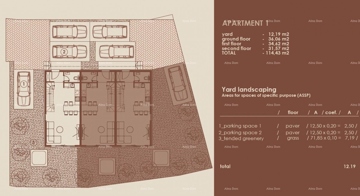 Medulin, Modern Three-Story Apartment with Sea View 5