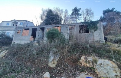 Building plot with sea view