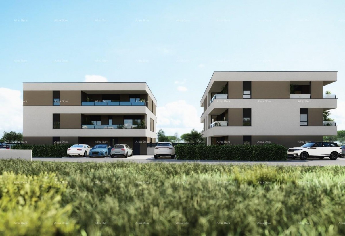 POLA, Valdebek - Ampio appartamento in vendita, 2 terrazze, nuovo edificio / B4 6