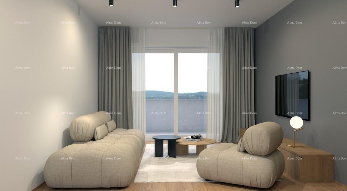 Prodaja - Moderno stanovanje v novem zasebnem stanovanjskem kompleksu v Šijani, Pula! E-D 7