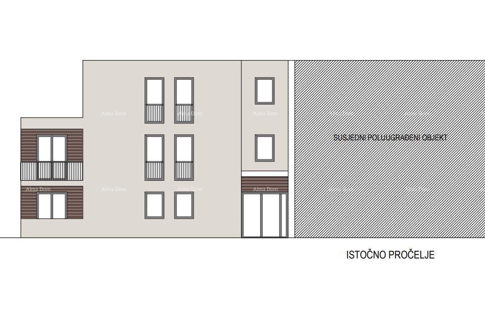 Stanovanje v izgradnji S2/1, KANFANAR 10