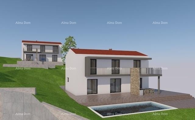 Lijepa, moderna kuća s bazenom, Rakalj! 1