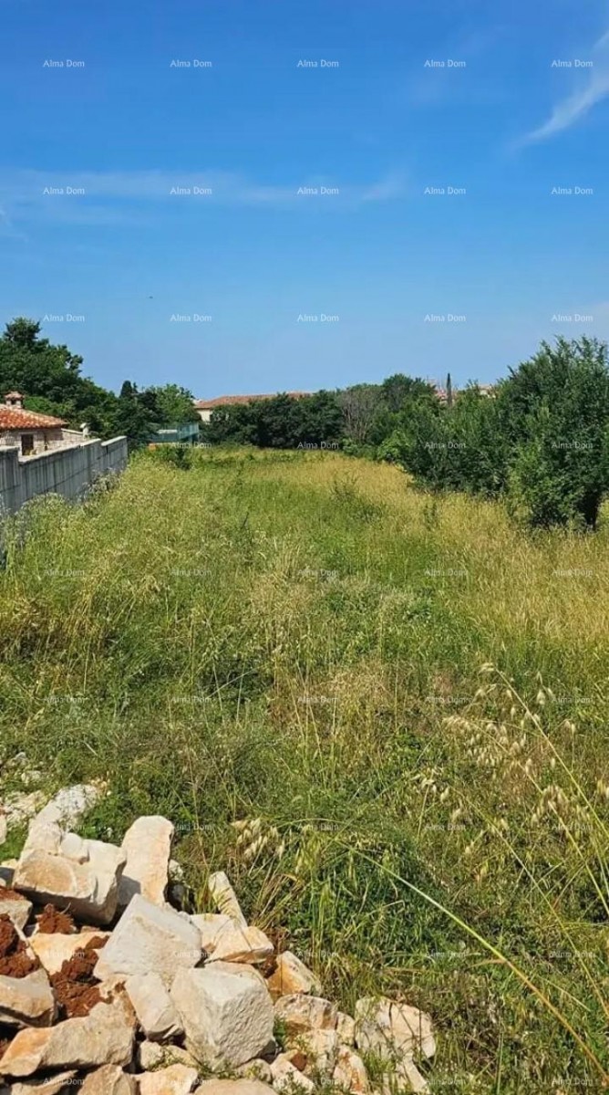 Vodnjan, prodamo gradbeno zemljišče velikosti 971 m2. 2