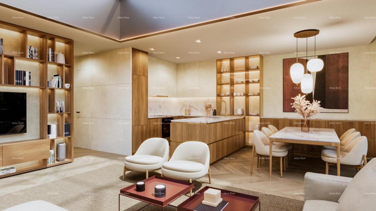 ROVIGNO - appartamento in vendita in un residence di lusso sul mare / S11 12