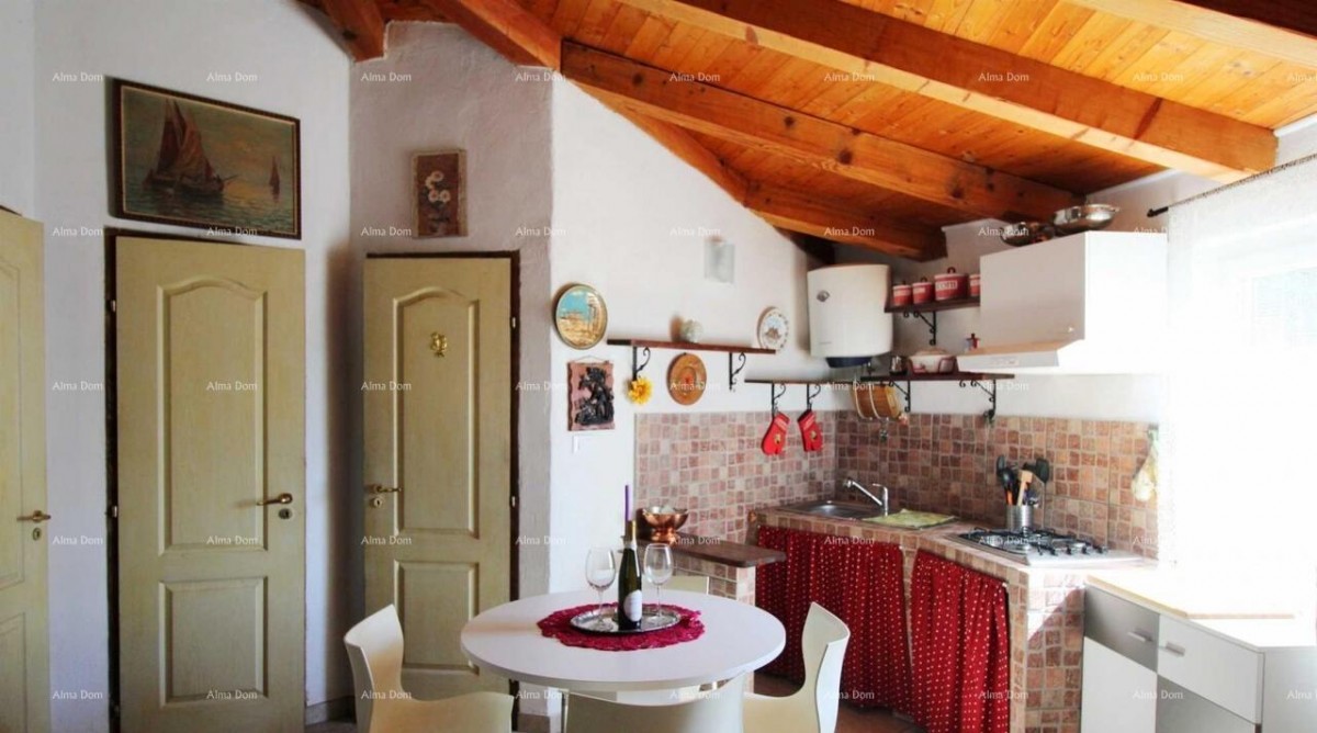 МЕДУЛИН – АУТЕНТИЧНЫЙ ИСТРИЙСКИЙ ДОМ (КАЖУН) С САДОМ, 600 М ОТ МОРЯ 9